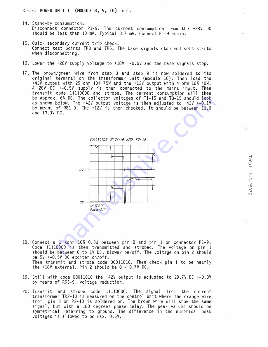 Sailor T2031 Instruction Book Download Page 78