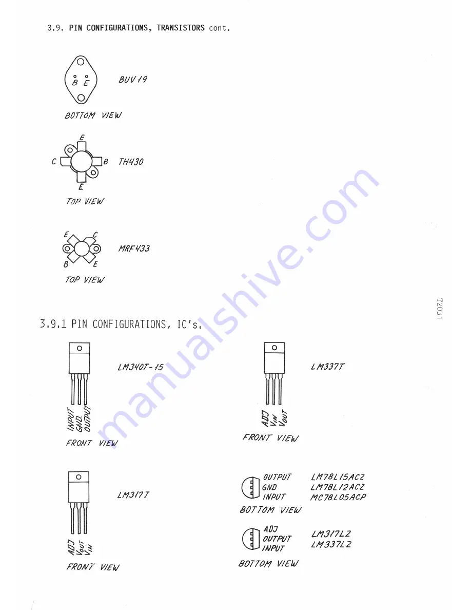 Sailor T2031 Instruction Book Download Page 88