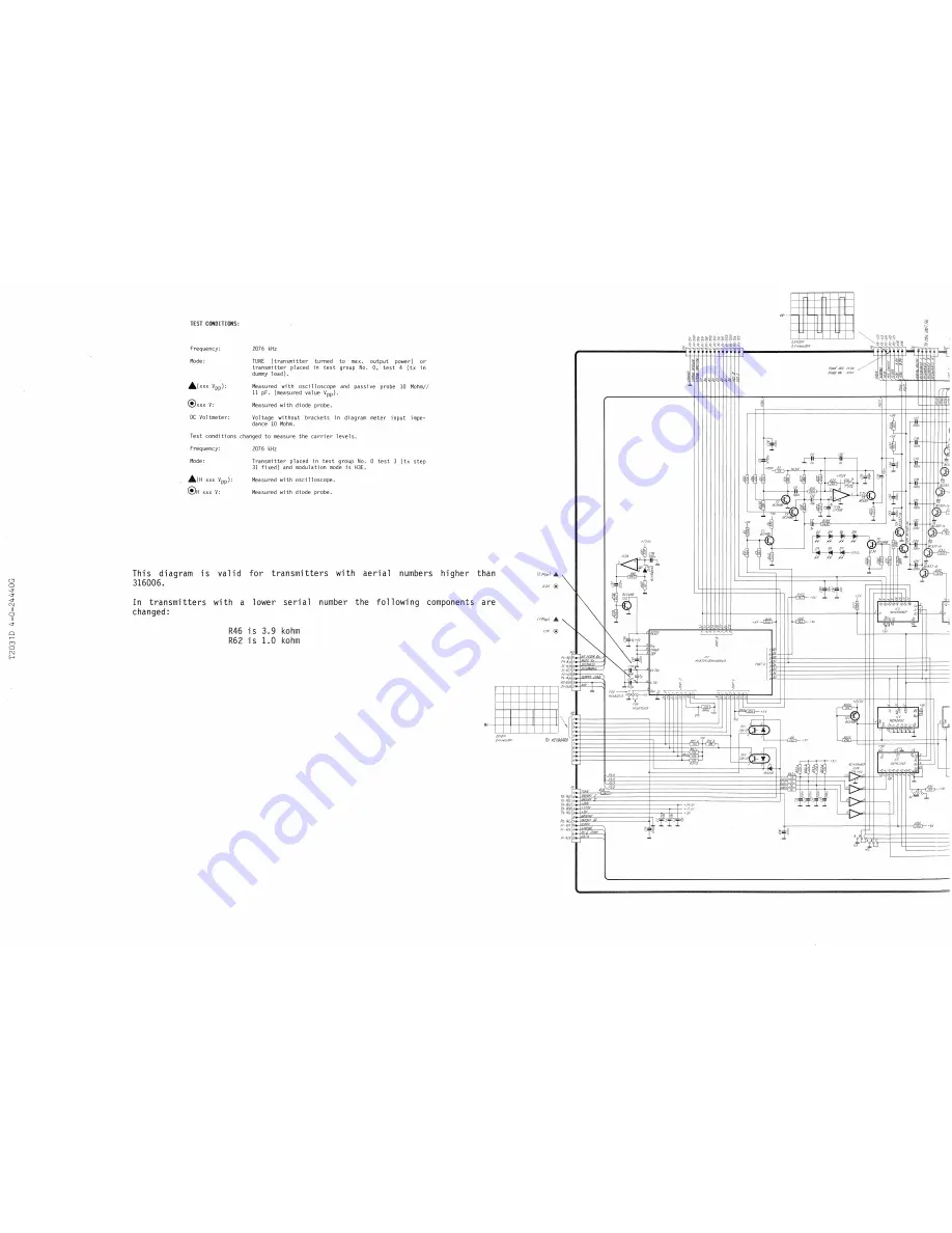 Sailor T2031 Instruction Book Download Page 141