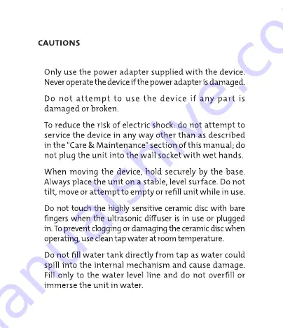 Saje AROMA ART PETITE Manual Download Page 13