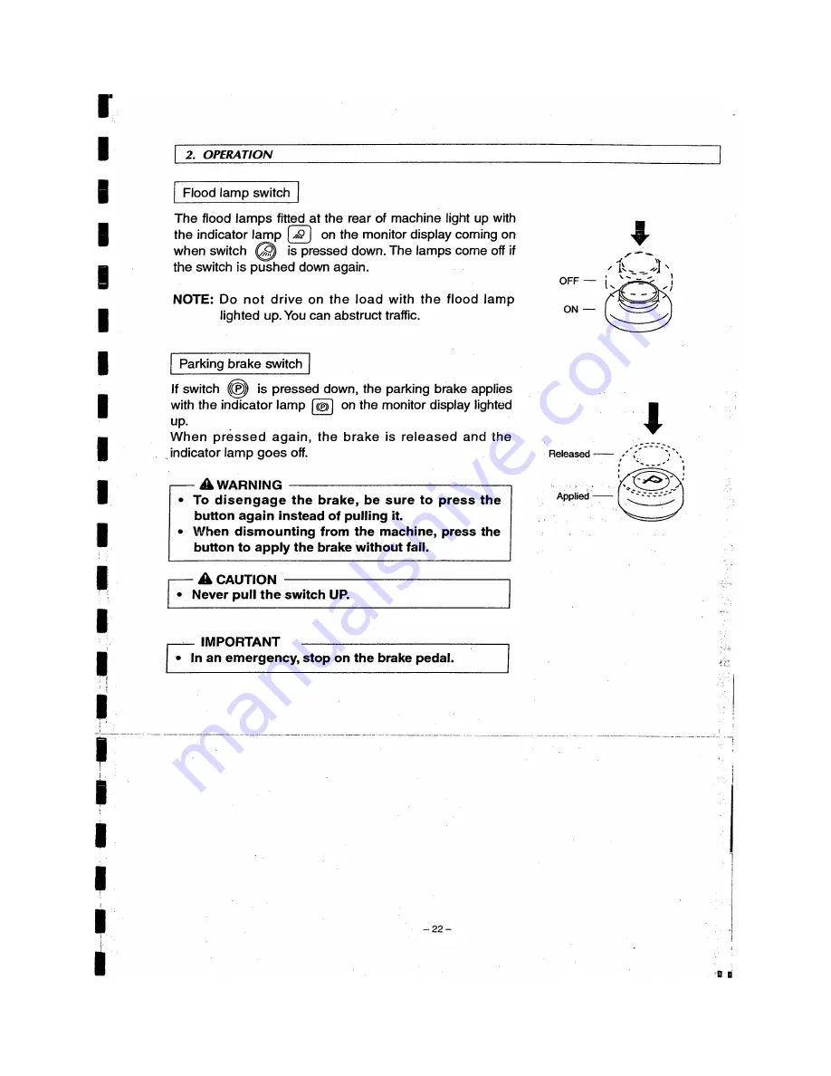 Sakai GW750-2 Operating & Maintenance Instructions Download Page 26