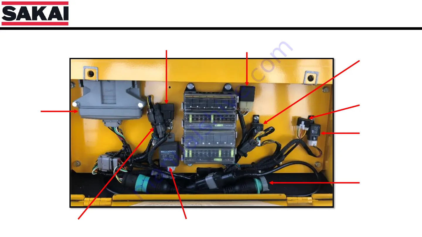 Sakai SV544 Troubleshooting And Diagnostics Information Download Page 10