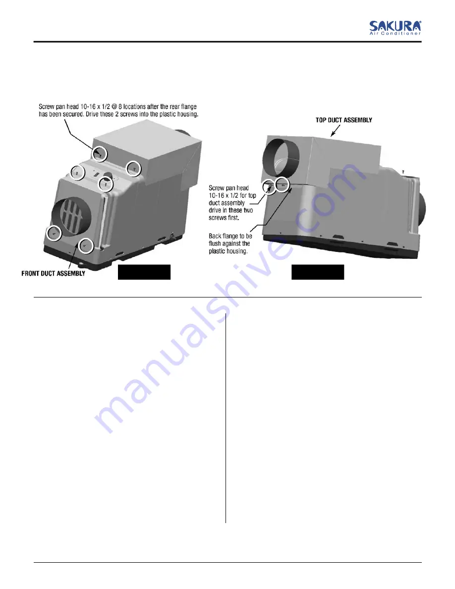 Sakura Dry-Boy SDB-45 Installer'S & Owner'S Manual Download Page 10