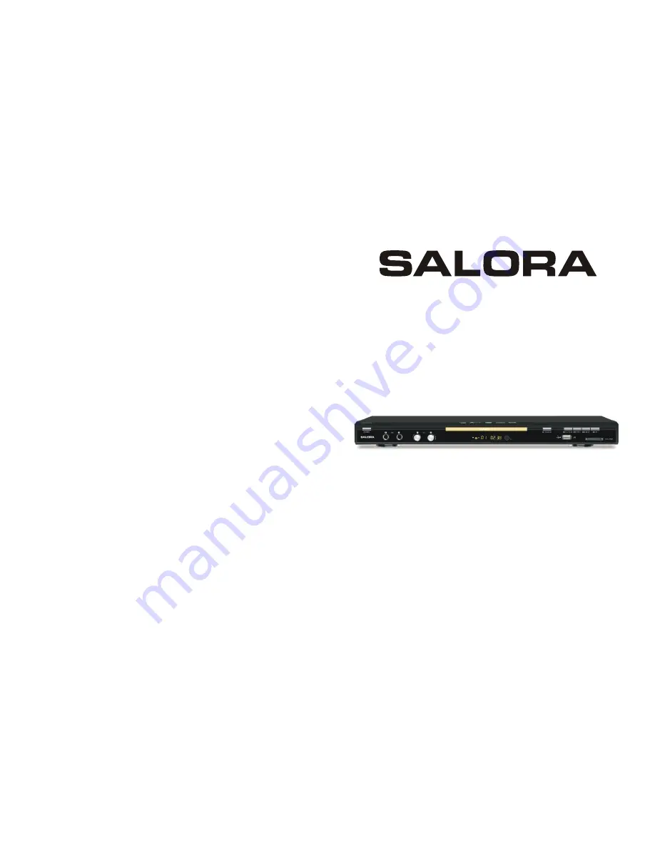 Salora DVD340KM User Manual Download Page 1