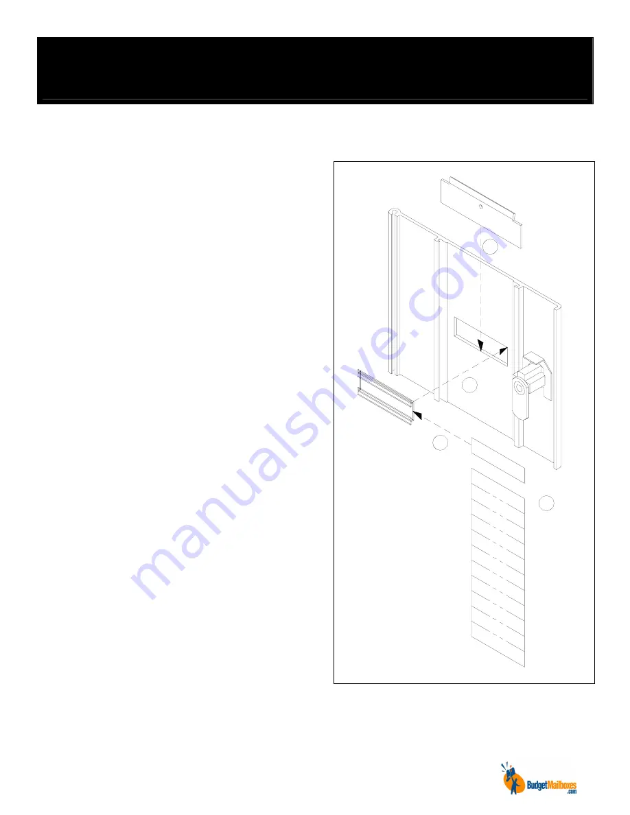 Salsbury Industries 3600 Series Installation Instructions Download Page 4