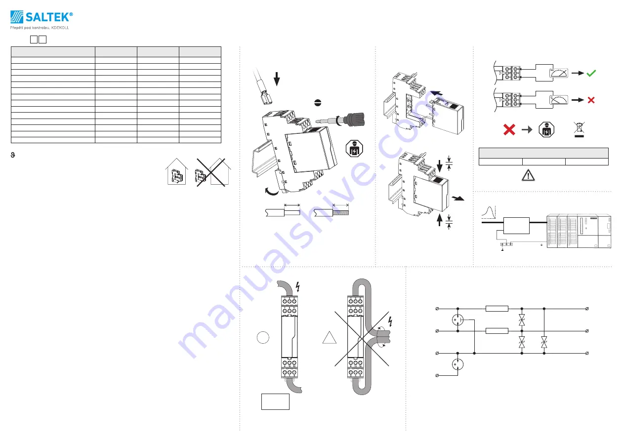 SALTEK BDM-006-V/1-FR1 Installation Instructions Download Page 2