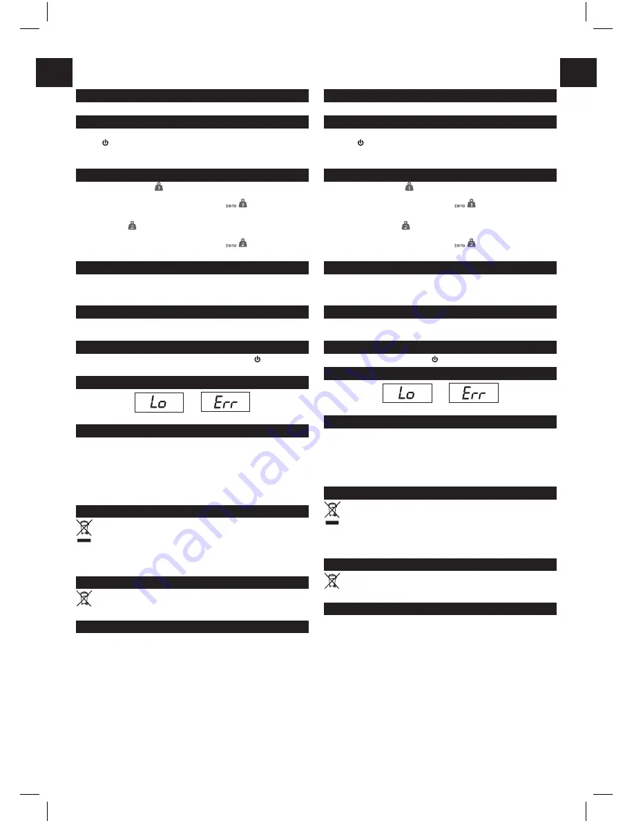 Salter 1049 Instructions And Guarantee Download Page 6