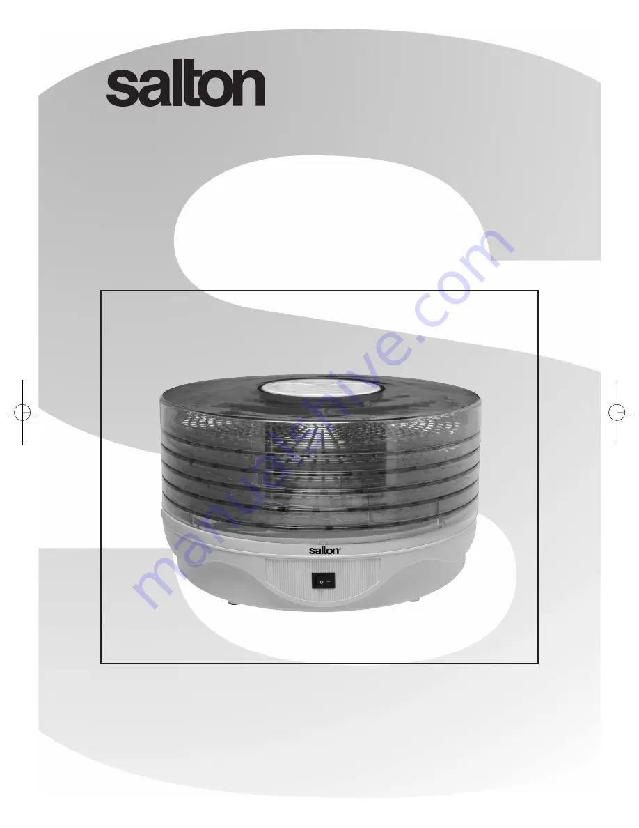 Salton DH-1171 Instruction Booklet Download Page 1