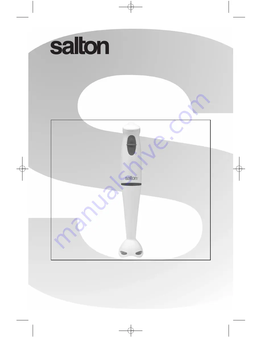 Salton HB-1101 Скачать руководство пользователя страница 1