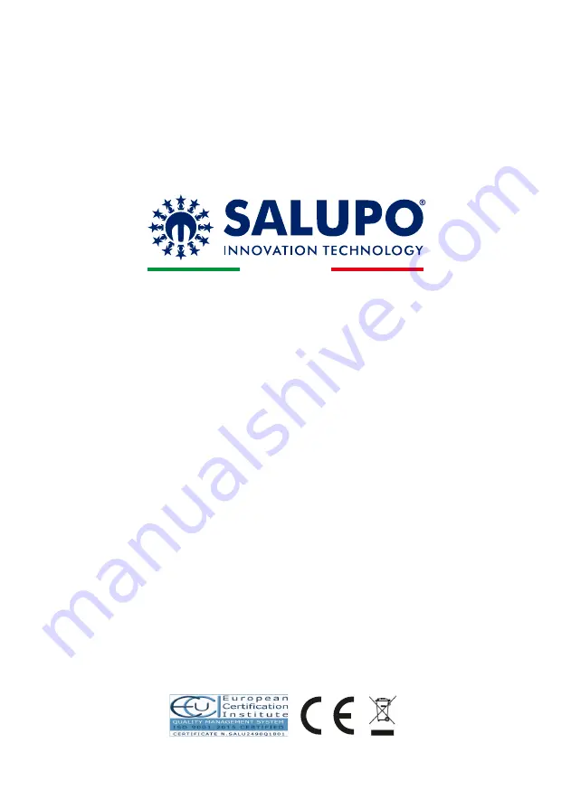 SALUPO PRESS CONTROL PLUS SA640 Series Instruction And Installation Manual Download Page 32