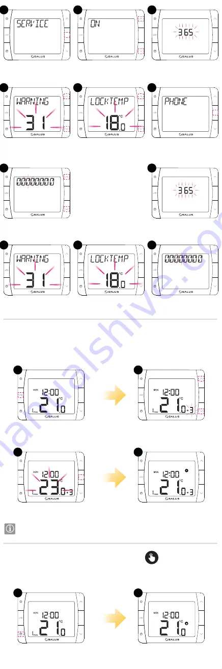 Salus DT600 Quick Start Manual Download Page 8