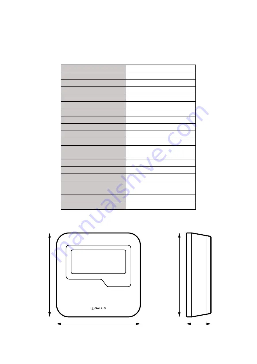 Salus HTRS230V(30) Full User Manual Download Page 24