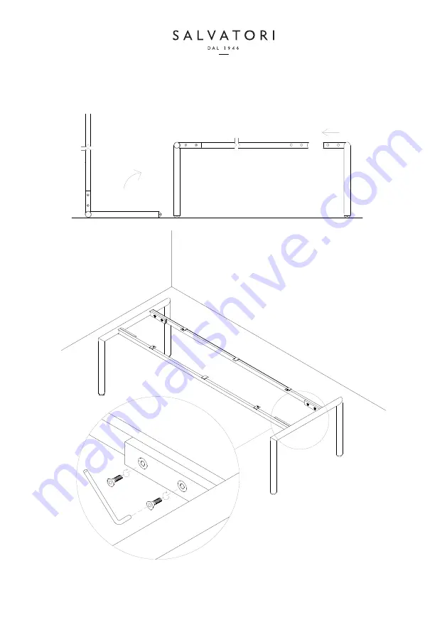 Salvatori DESIGN FOR SOUL DINING TABLE Manual Download Page 8