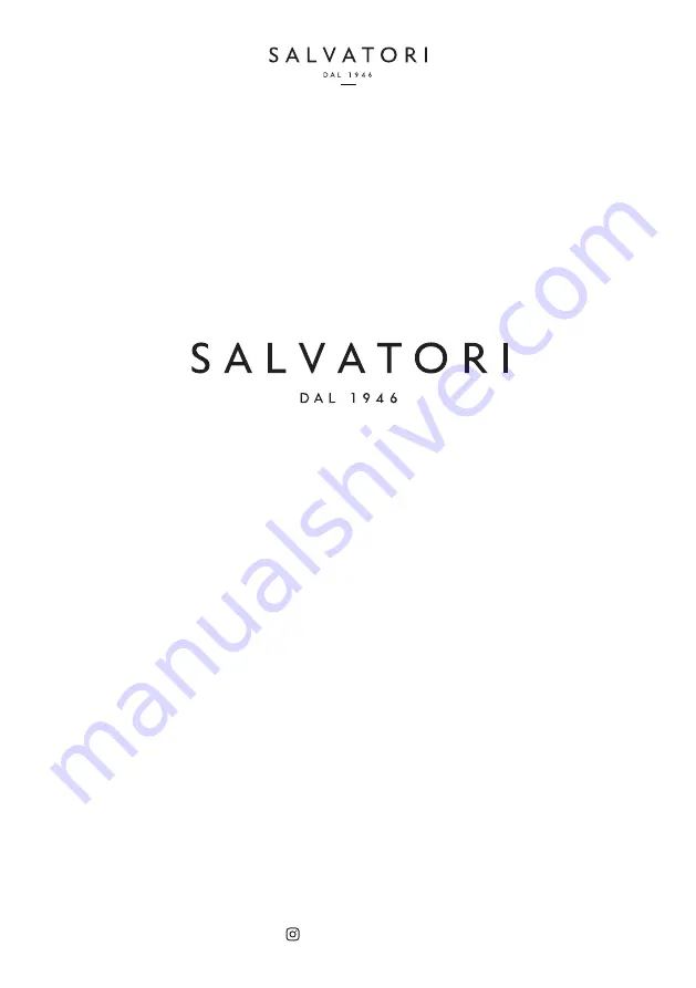 Salvatori DRITTO Assembly Instructions Manual Download Page 12