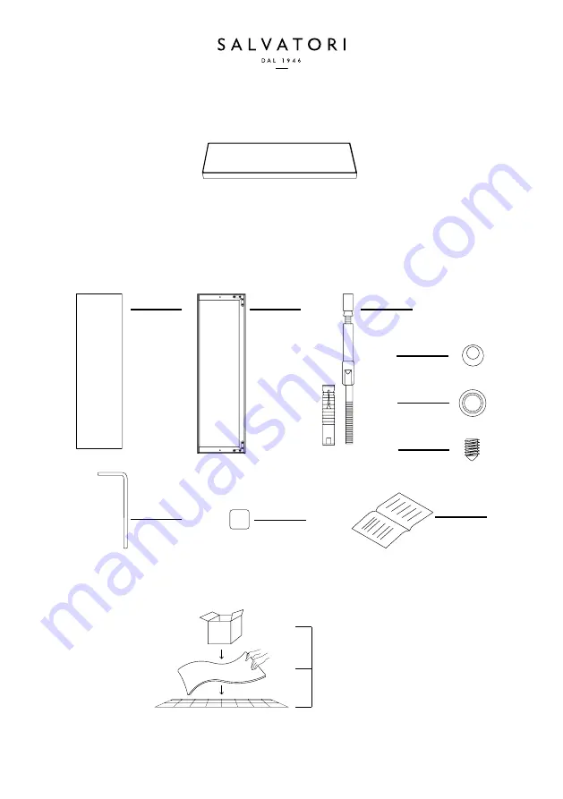 Salvatori LINEA SHELF Manual Download Page 3