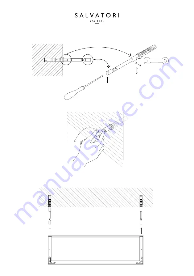 Salvatori LINEA SHELF Manual Download Page 6