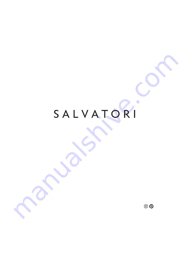 Salvatori NEIGHBORS MIRROR Manual Download Page 15