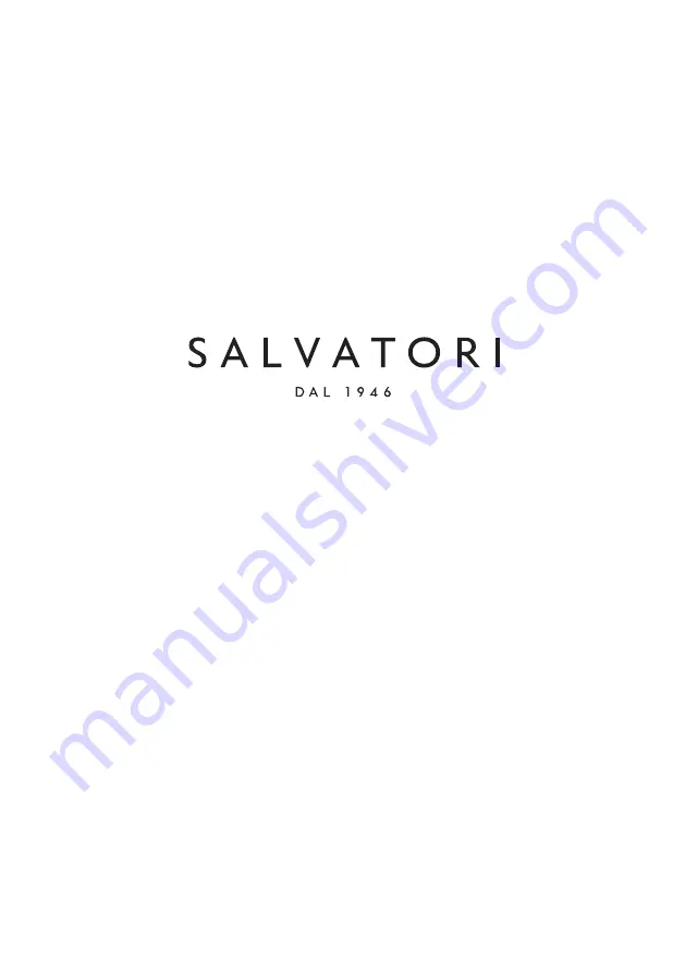 Salvatori SPAN Manual Download Page 20