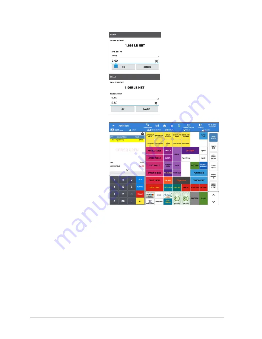 Sam4s SAP-4800II Operator'S Manual Download Page 60