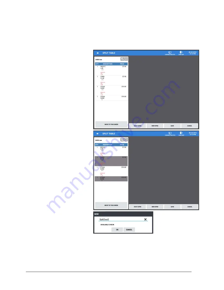 Sam4s SAP-4800II Operator'S Manual Download Page 118