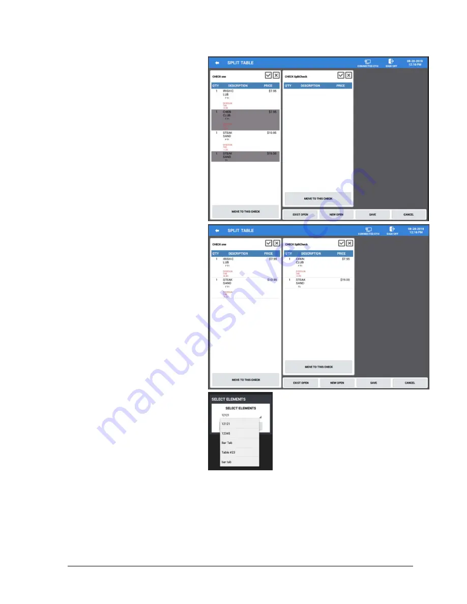 Sam4s SAP-4800II Operator'S Manual Download Page 119