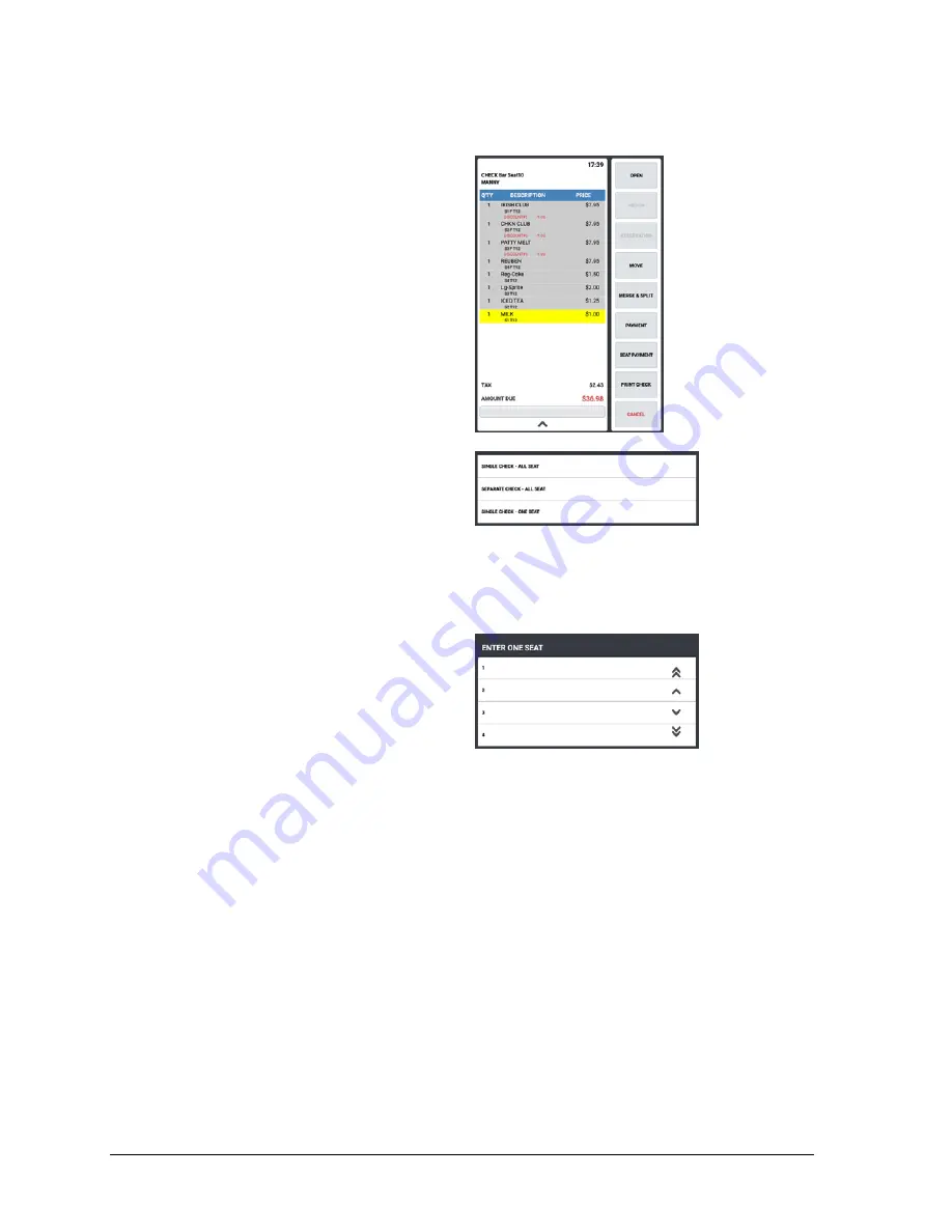 Sam4s SAP-4800II Operator'S Manual Download Page 134