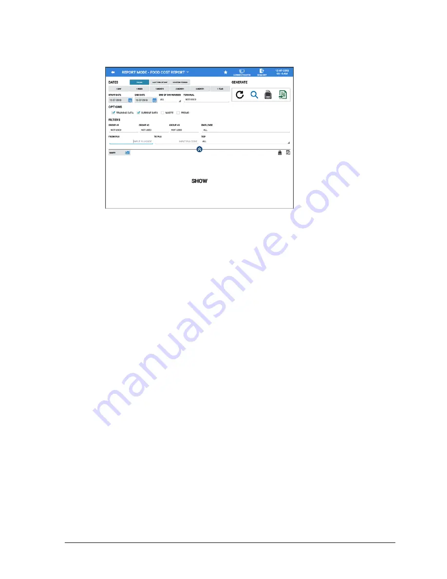 Sam4s SAP-4800II Operator'S Manual Download Page 153