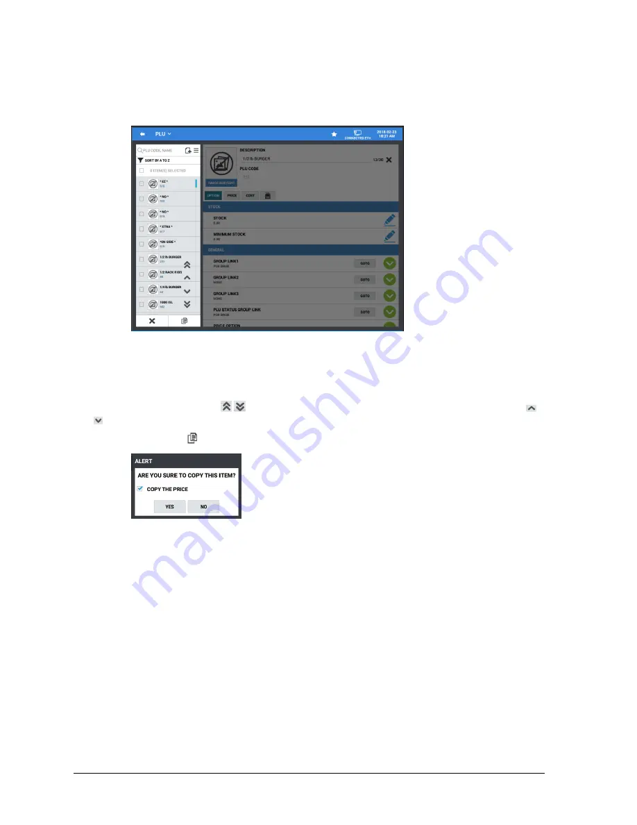 Sam4s SAP-4800II Operator'S Manual Download Page 186