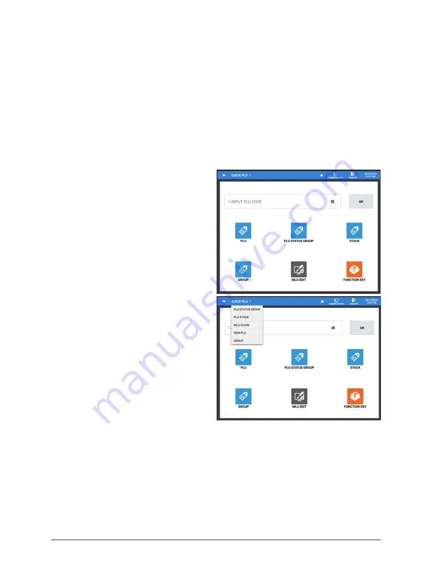 Sam4s SAP-4800II Operator'S Manual Download Page 192