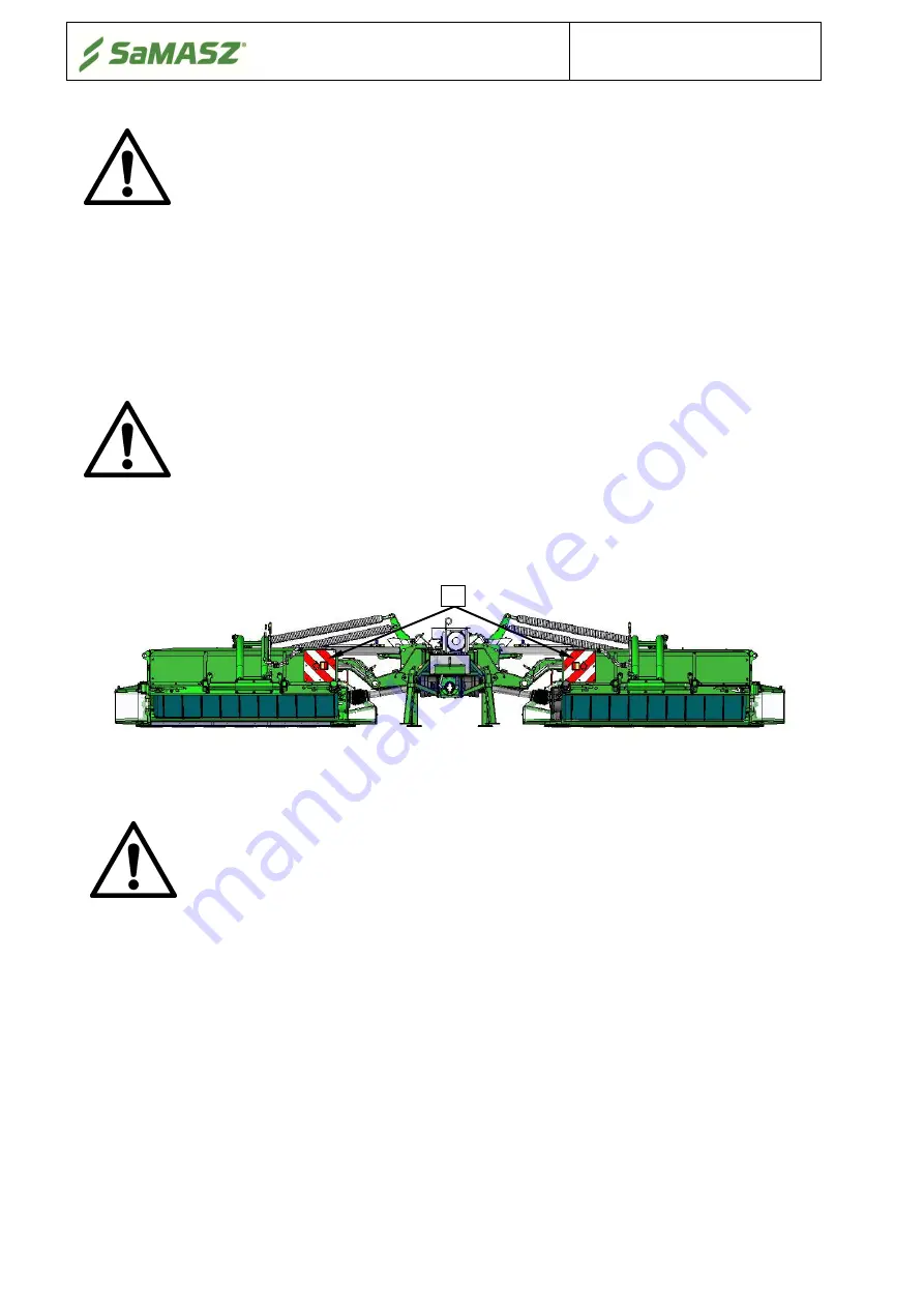 SaMASZ KDD 861 Operator'S Manual Download Page 40