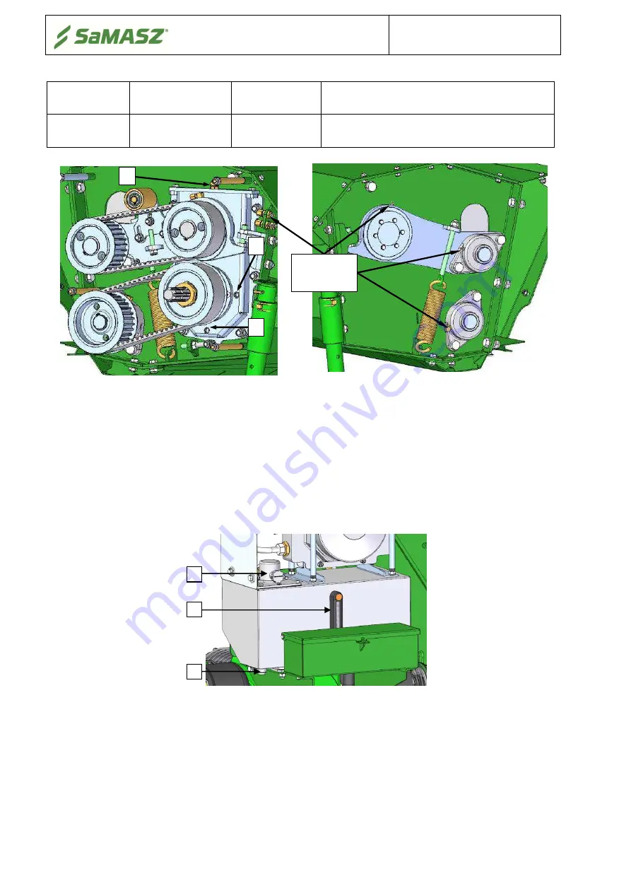 SaMASZ KDD 861 Operator'S Manual Download Page 62