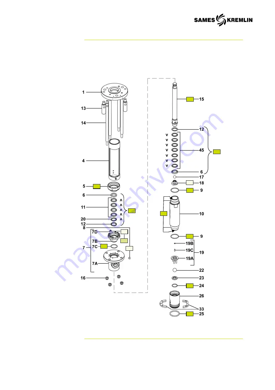 SAMES KREMLIN REXSON 2B0360 Скачать руководство пользователя страница 40