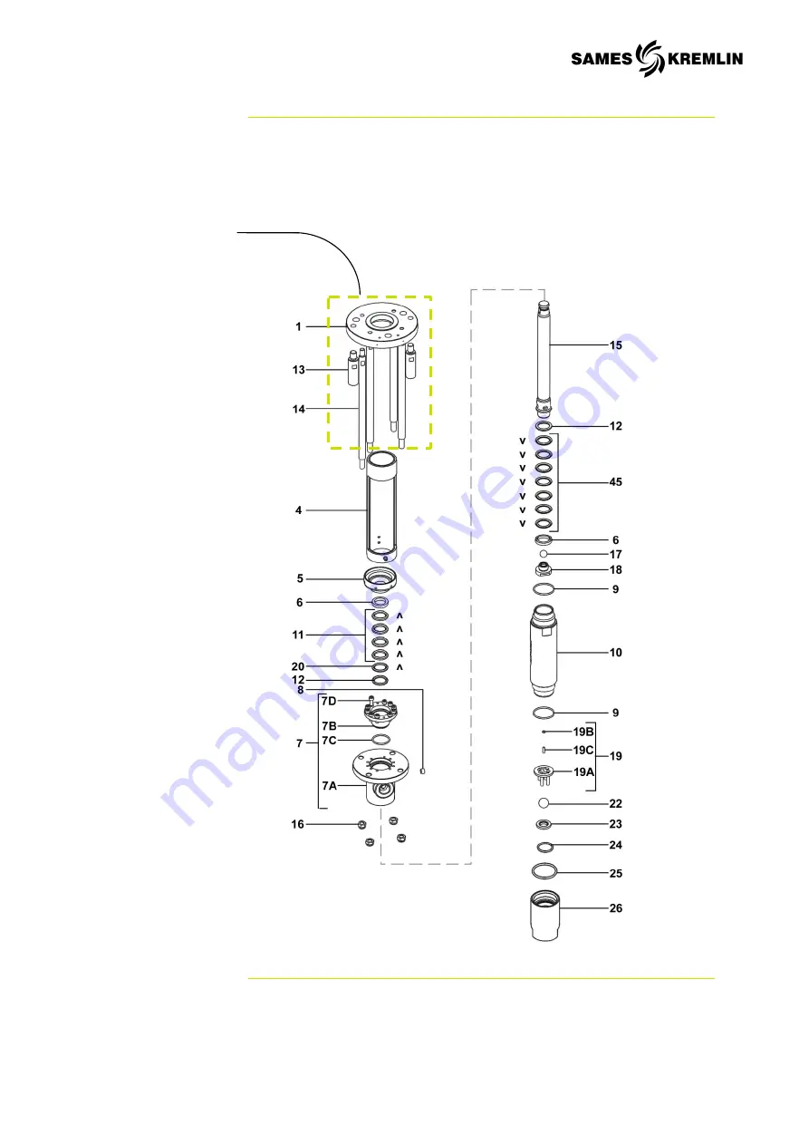 SAMES KREMLIN REXSON 2B0360 Скачать руководство пользователя страница 46