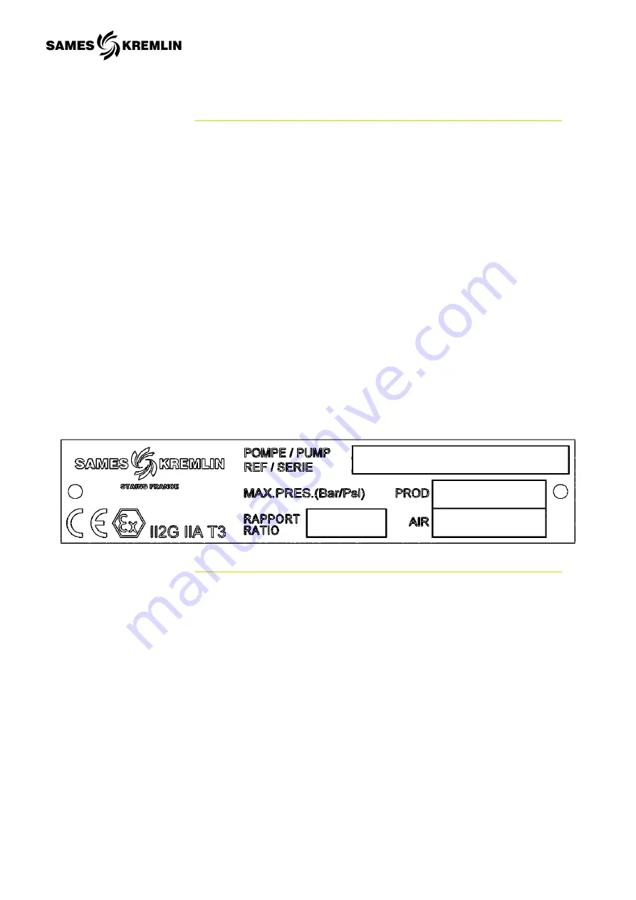 SAMES KREMLIN REXSON 4B570 Скачать руководство пользователя страница 19