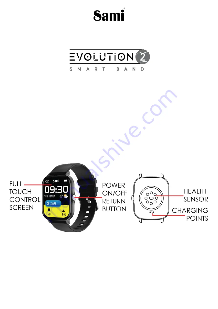 Sami EVOLUTION 2 WEARABLE WS-2356 Скачать руководство пользователя страница 1