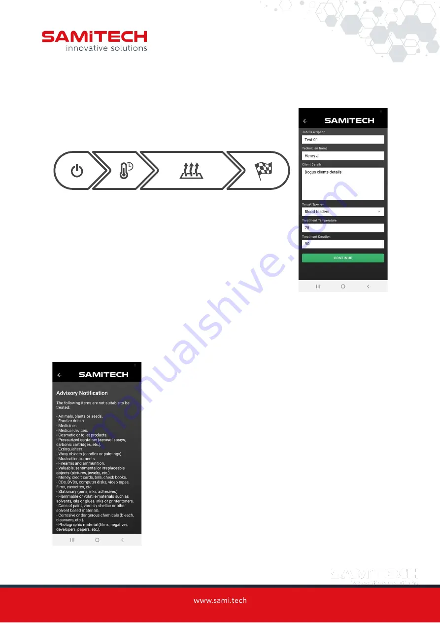 SAMITECH Heat Wrap User Manual Download Page 15