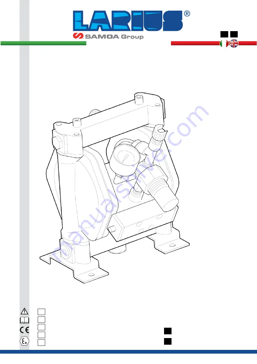 Samoa Larius 2 Transfer Operating And Maintenance Manual Download Page 1