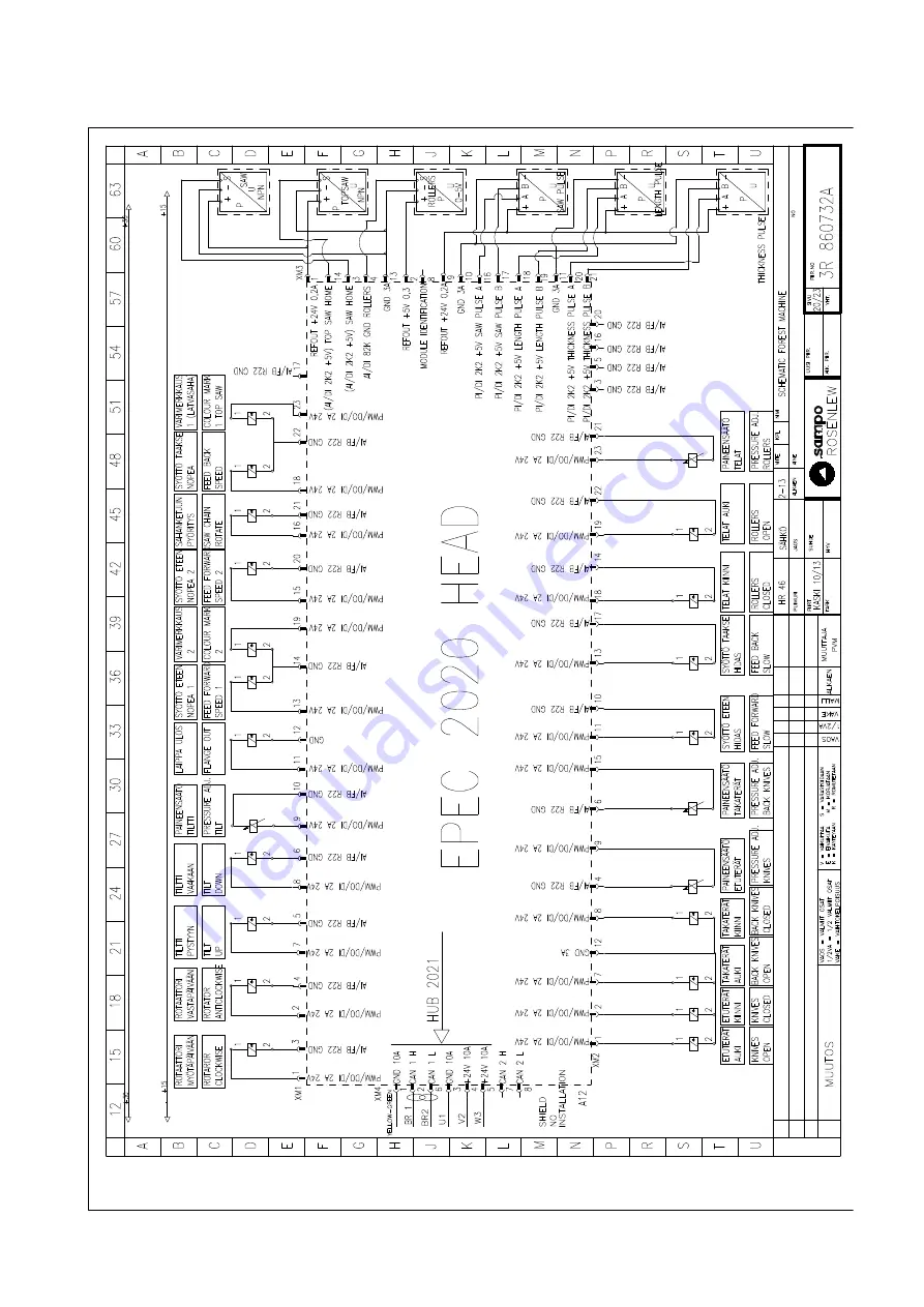 Sampo Rosenlew HR46 Instruction Manual Download Page 90