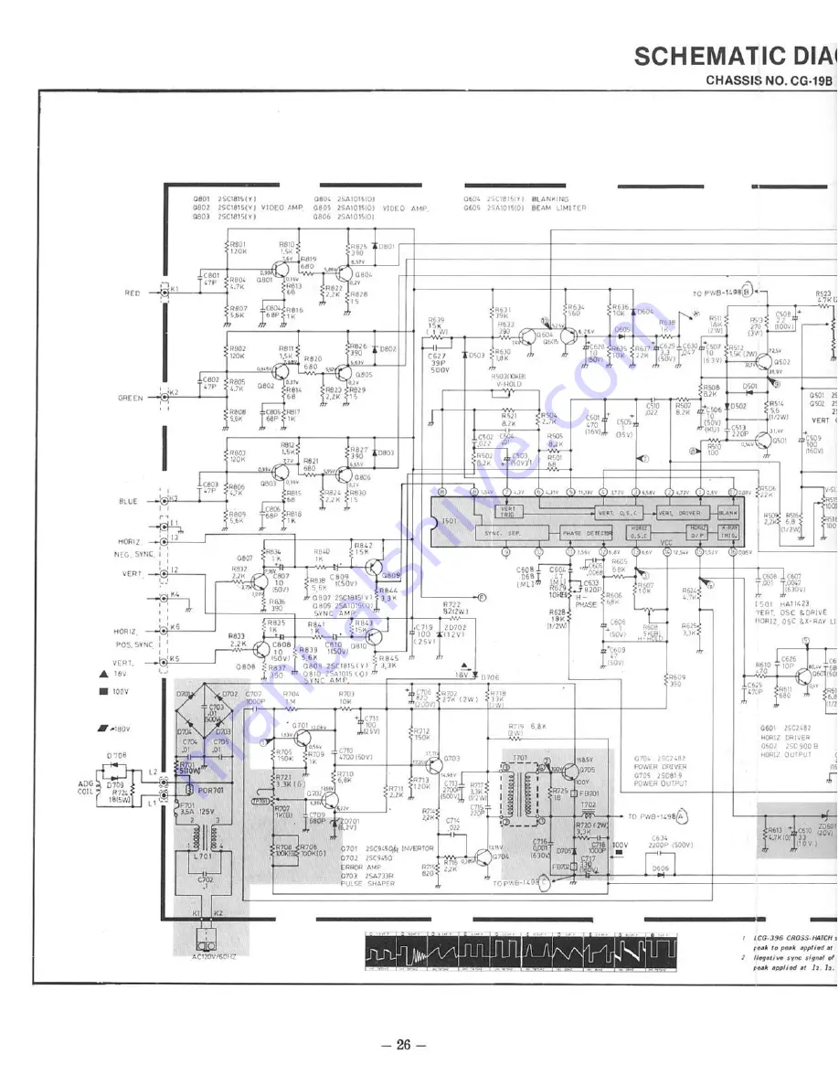 Sampo KGR-1901H Service Manual Download Page 27