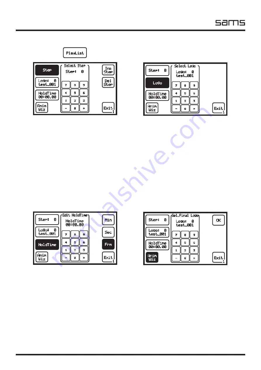 Sams ADVIN-1 User Manual For Use And Maintenance Download Page 24