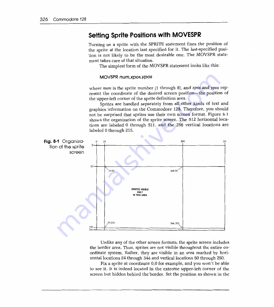 Sams Commodore 128 Reference Manual Download Page 333