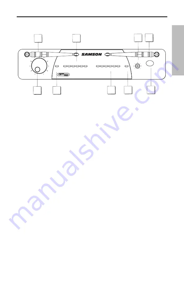 Samson AIRLINE CR77 Owner'S Manual Download Page 5