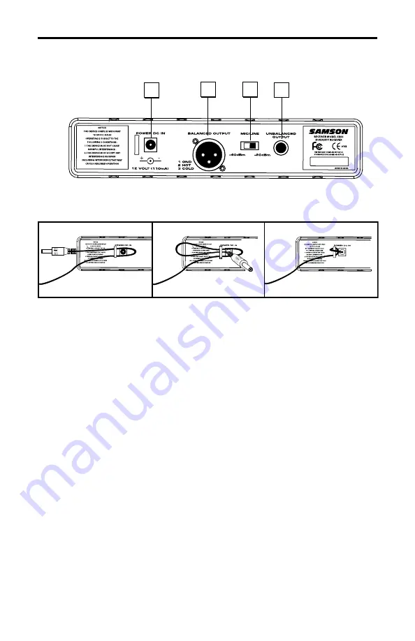 Samson Stage 5 Owner'S Manual Download Page 8