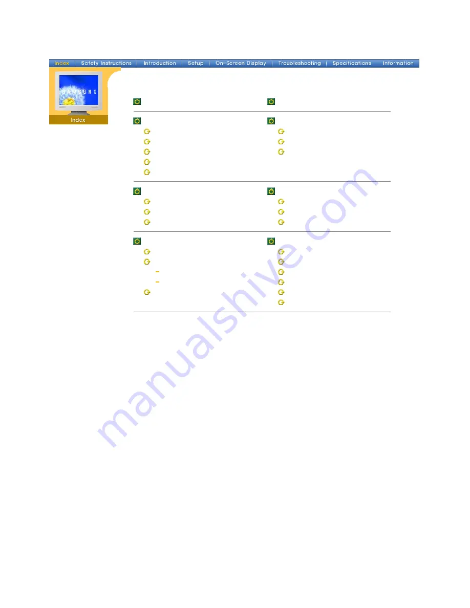 Samsung 174V - LCD Monitor User Manual Download Page 2