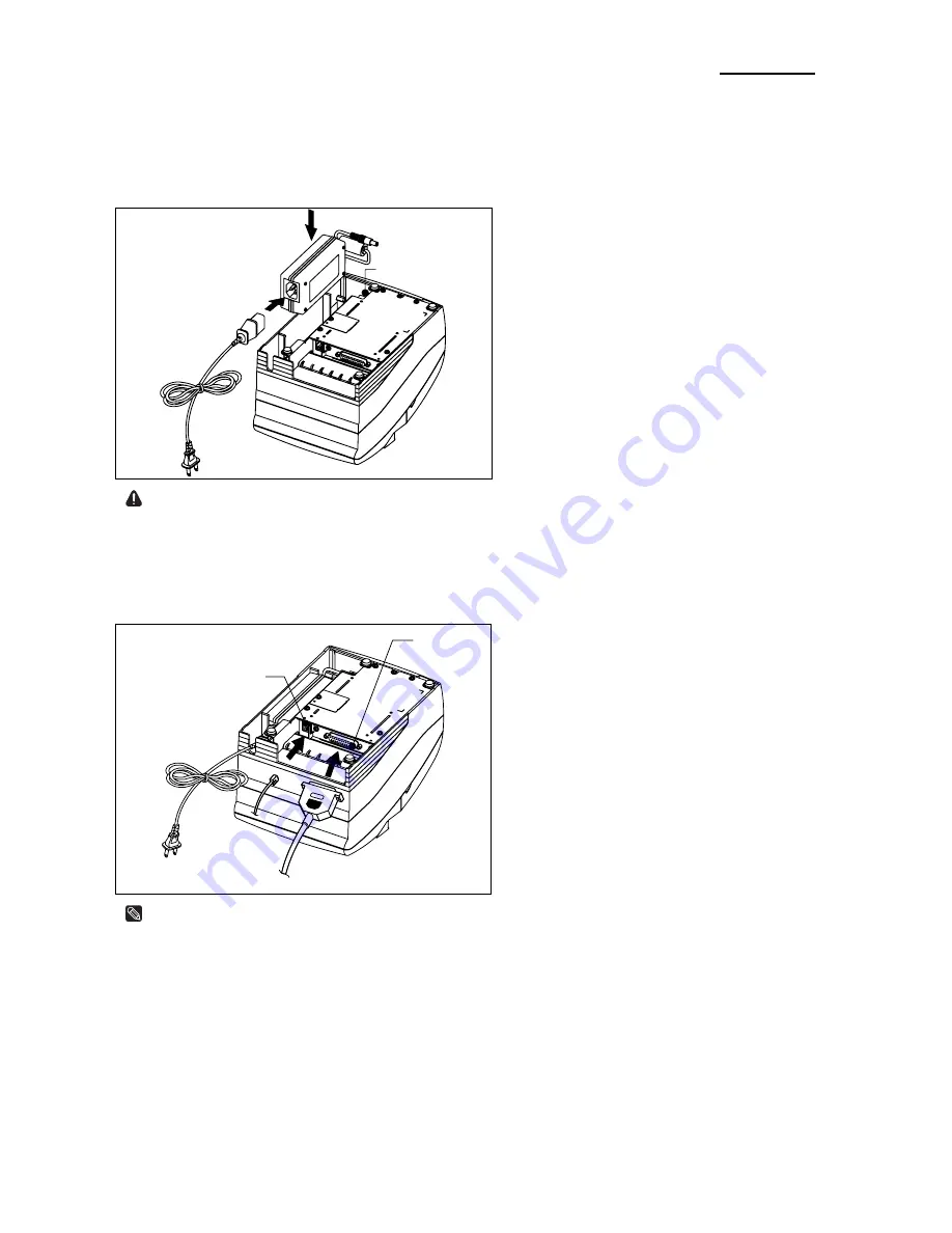 Samsung 2 COLOR THERMAL PRINTER SRP-275 Скачать руководство пользователя страница 9