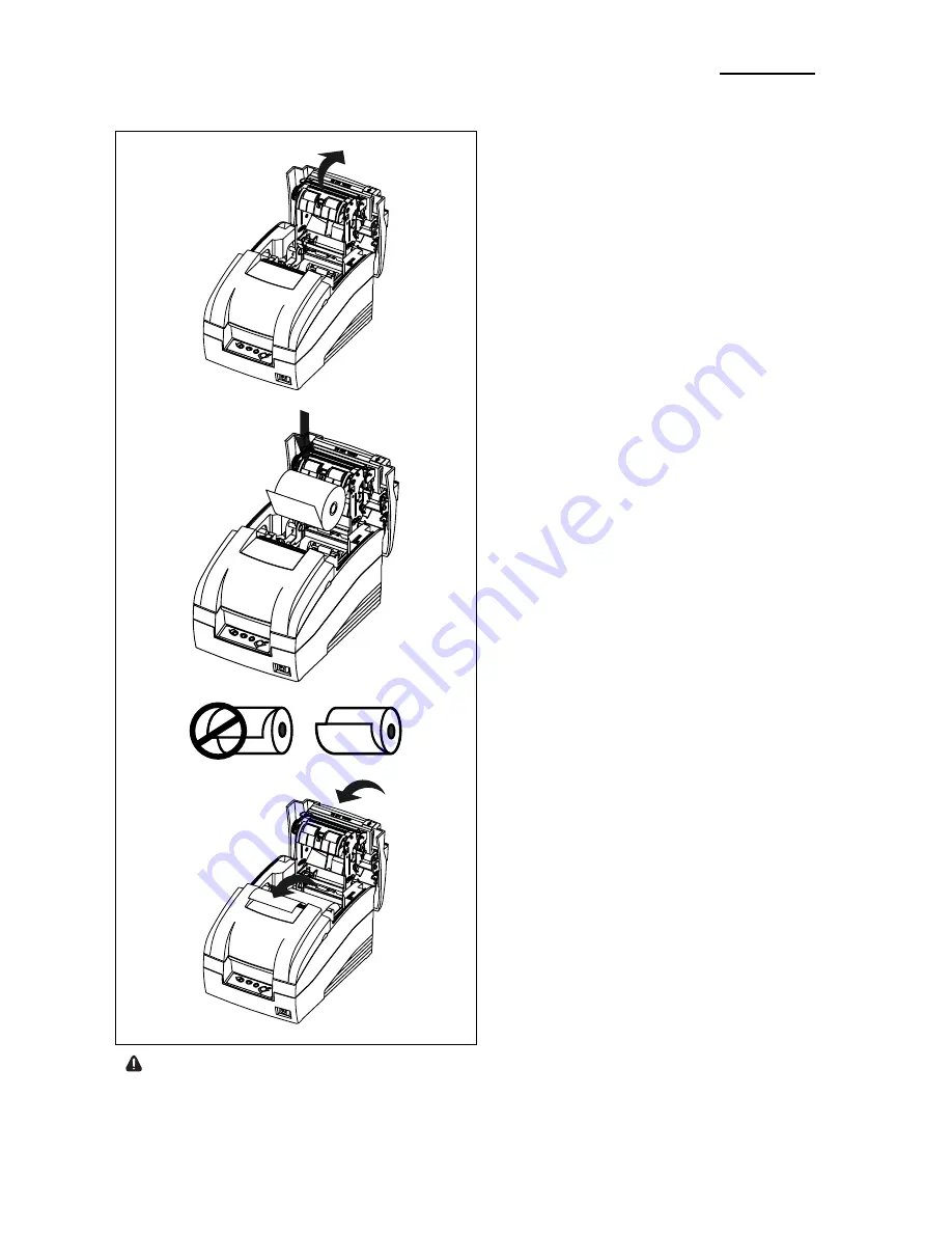 Samsung 2 COLOR THERMAL PRINTER SRP-275 Скачать руководство пользователя страница 11