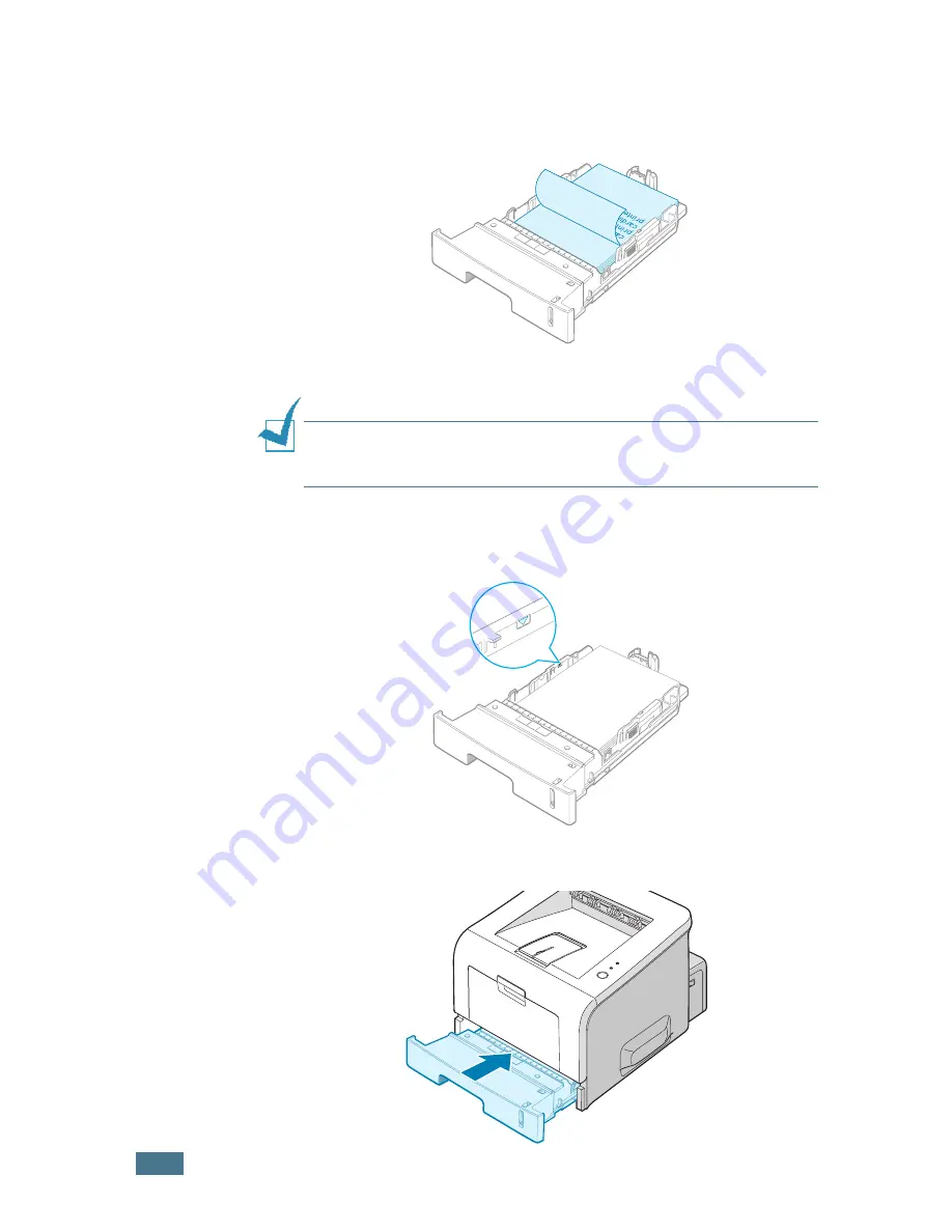 Samsung 2252W - Printer - B/W (Spanish) Manual Del Usuario Download Page 35