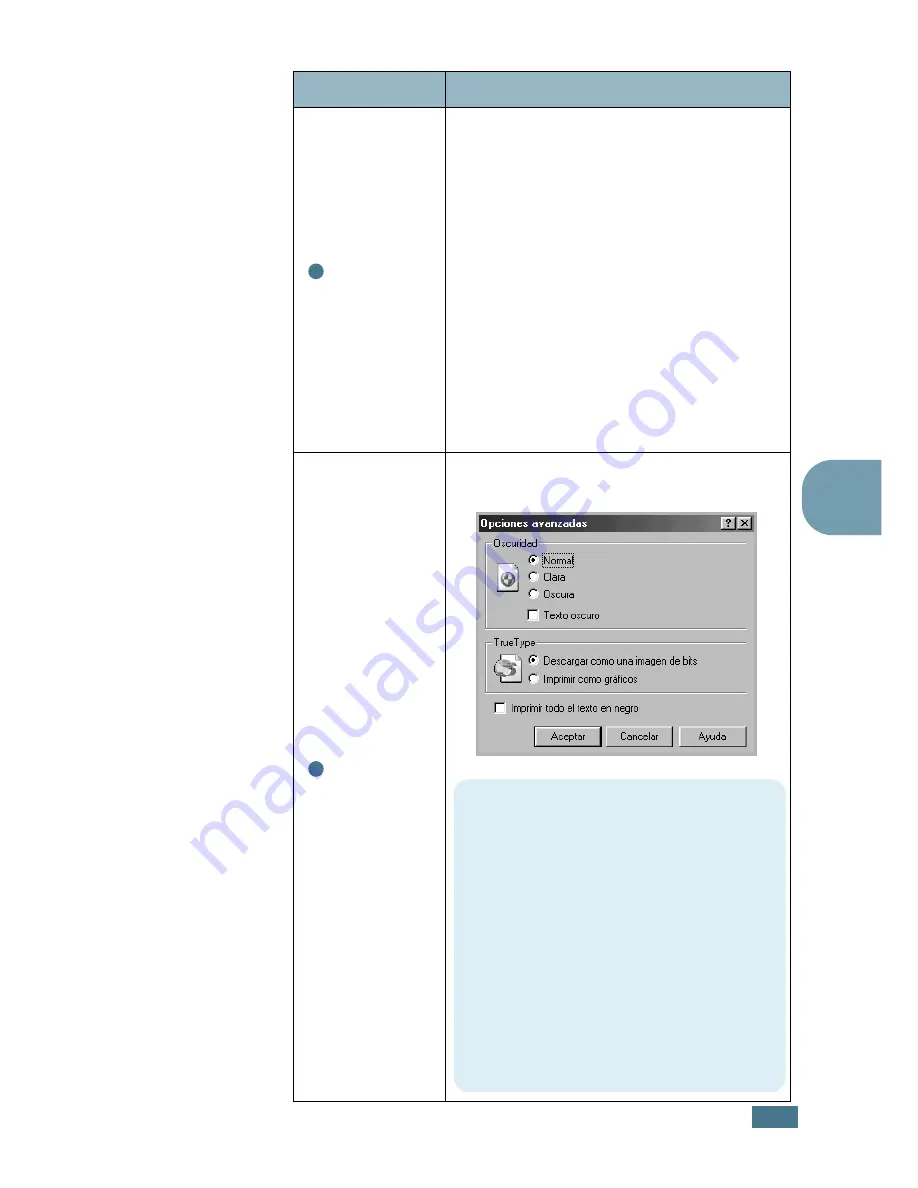 Samsung 2252W - Printer - B/W (Spanish) Manual Del Usuario Download Page 98