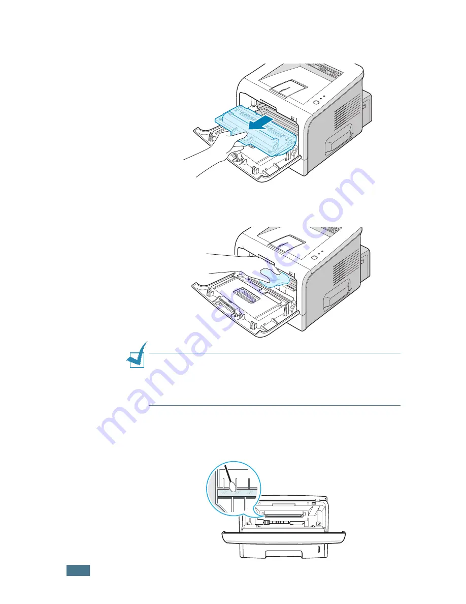 Samsung 2252W - Printer - B/W (Spanish) Manual Del Usuario Download Page 113