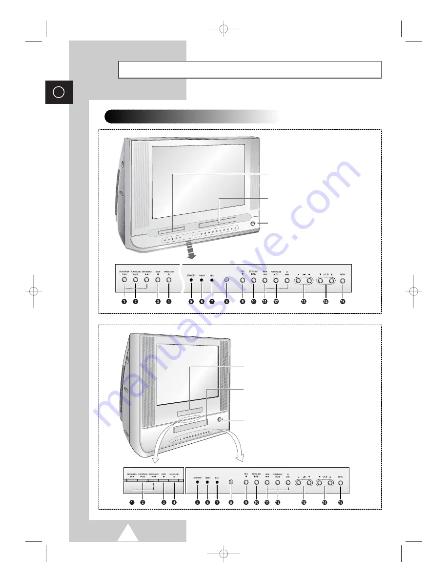 Samsung 3WAY COMBINATIONTELEVISION Скачать руководство пользователя страница 6